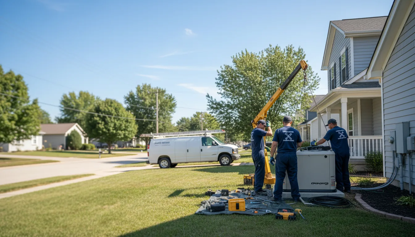 Generator Installation in Mentone, IN near me
